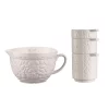 Cheap 🛒 Mason Cash In The Forest 3-Piece Cream Measuring Cups And Jug Set 😍