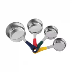 Cheap π― Fox Run 4-Piece Stainless Steel Measuring Cup Set π