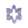 Flash Sale 👍 CybrTrayd 12-Piece Mini Snowflake 3 Lavender Polyresin Cookie Cutter/Recipe ⭐