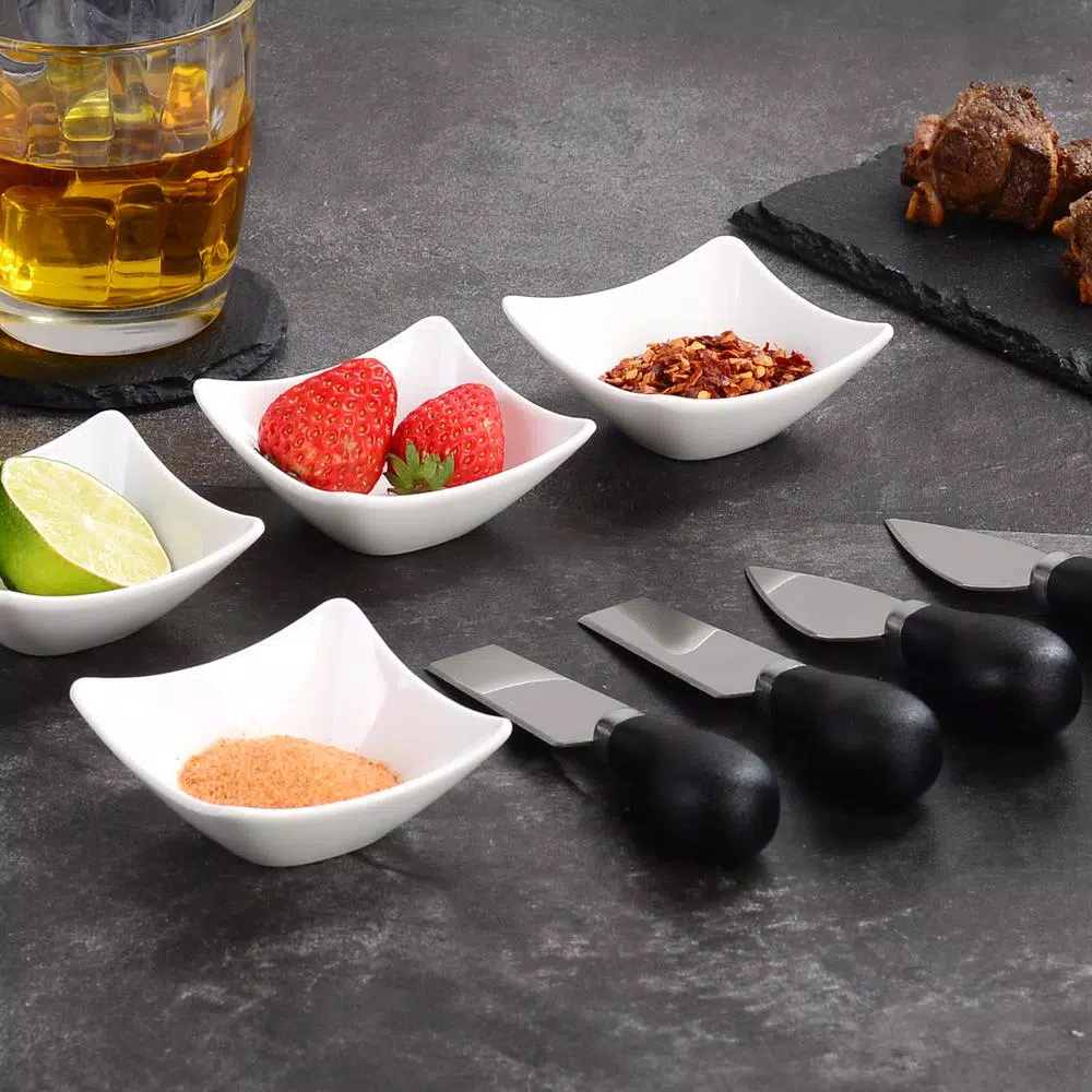 Promo β MALACASA 2.95-Inch Porcelain White Ramekins Set (Set Of 4) π - Image 7