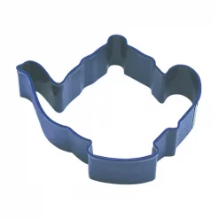 Cheapest 😀 CybrTrayd 12-Piece Teapot 3.75 In. Navy Blue Polyresin Cookie Cutter/Recipe ✔️