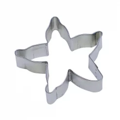 Promo 🎁 CybrTrayd 12-Piece 4 In. Starfish Tinplated Steel Cookie Cutter & Recipe ✨