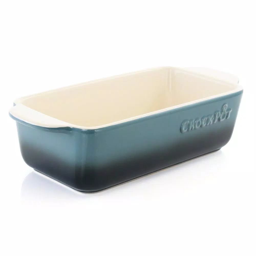 Wholesale π― Crock-Pot Artisan 1.25 Qt. Blue Stoneware Rectangle Bake Pan β¨