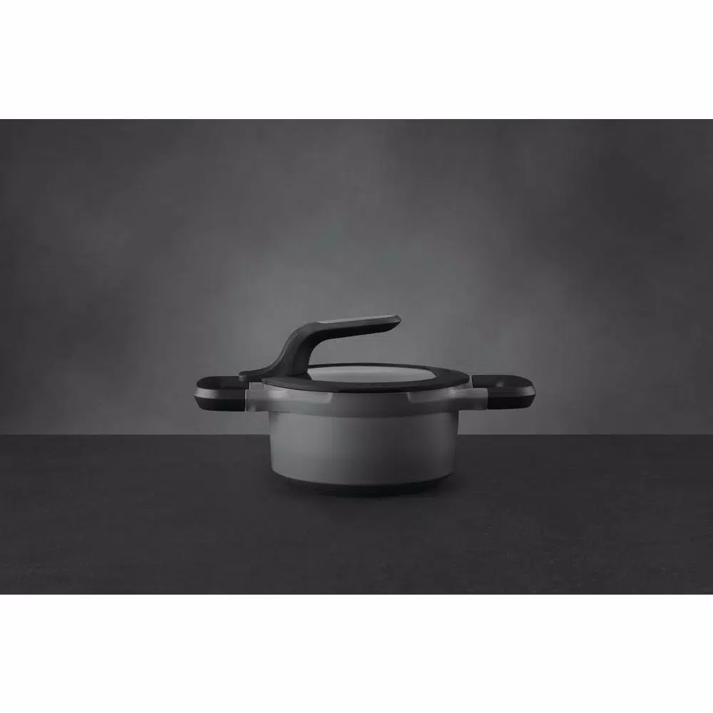 Cheap β BergHOFF GEM Stay Cool 1 Qt. Cast Aluminum Nonstick Casserole Dish In Gray With Glass Lid π - Image 4