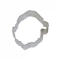 Wholesale 🔔 CybrTrayd 12-Piece Santa Face 3.75 In. Tinplated Steel Cookie Cutter & Recipe 💯