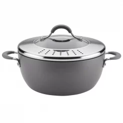Best Pirce π Circulon Radiance 5.5 Qt. Gray Hard-Anodized Nonstick Covered Casserole π