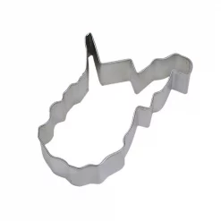 Best deal 😍 CybrTrayd 12-Piece West Virginia State Tinplate Steel Cookie Cutter & Recipe 🔥
