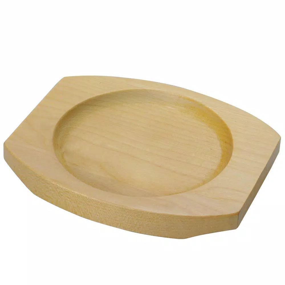 New 🥰 Gibson Home Campton 0.30 Qt. Oval Cast Iron Mini Casserole With Lid And Wooden Base ❤️ - Image 6