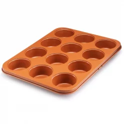 Cheap 👏 Gotham Steel Ti-Ceramic Non-Stick Muffin Pan (12-Muffins Capacity) 😍