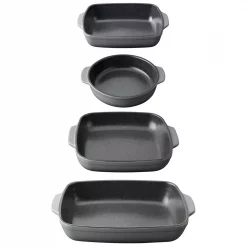 Best Pirce ⭐ BergHOFF GEM 4-Piece Stoneware Bakeware Set 🤩