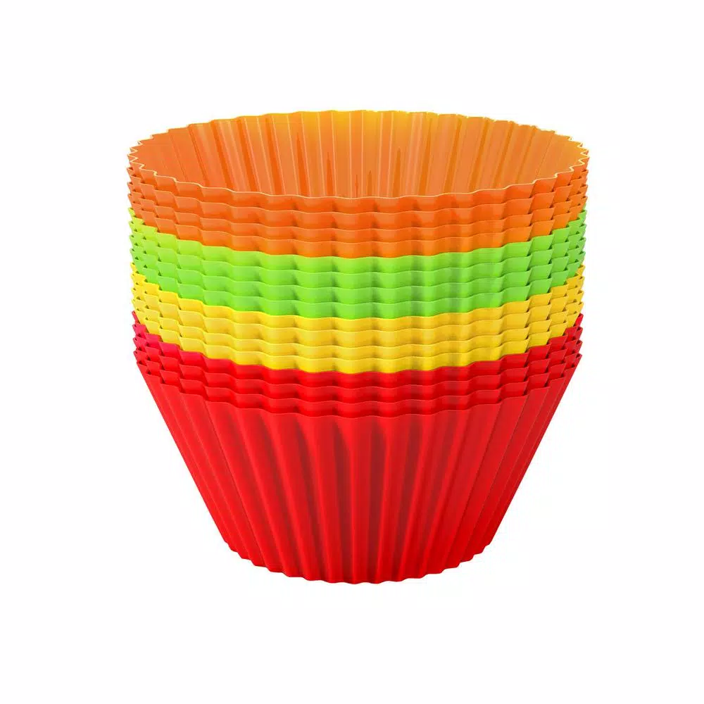 Best reviews of π€© Chef Buddy Silicone Cupcake Liners (24-Pack) π