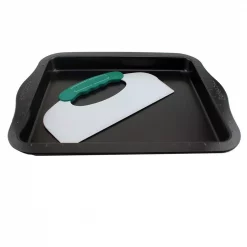 Discount 🔥 BergHOFF Perfect Slice Carbon Steel Cookie Sheet With Cutting Tool 😀