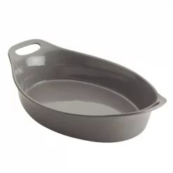 Coupon ✨ Rachael Ray 2.5 Qt. Gray Ceramics Oval Baker 🔔