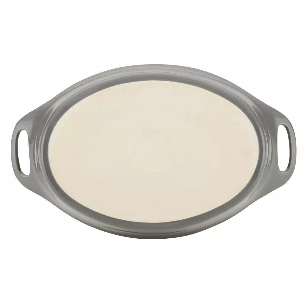 Coupon β¨ Rachael Ray 2.5 Qt. Gray Ceramics Oval Baker π - Image 3