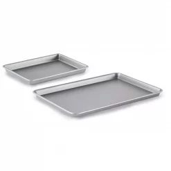 Best deal 😍 Calphalon 9 In. X 13 In. Brownie Pan & 12 In. X 17 In. Baking Sheet Nonstick Bakeware Set (2-Piece) 🤩