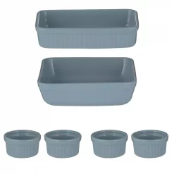 Best Pirce π Mason Cash Classic 6-Piece Blue Bakeware Set π₯