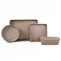 Best Pirce 😍 Oster Gale 4-Piece Bakeware Set 🎁
