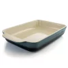 Best Sale 😍 Crock-Pot Artisan 4 Qt. Blue Stoneware Bake Pan 😀