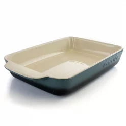 Best Sale π Crock-Pot Artisan 4 Qt. Blue Stoneware Bake Pan π