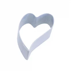 Buy ✔️ CybrTrayd 12-Piece Mini Folk Heart White Polyresin Cookie Cutter/Recipe 🛒