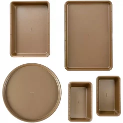 Best deal π€© Wilton Ceramic-Coated 5-Piece Non-Stick Bakeware Set π―