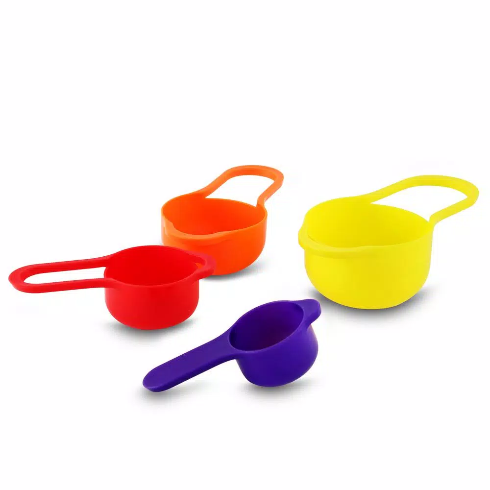 Wholesale π MegaChef 8-Piece Plastic Assorted Colors Mixing Bowl Set With Measuring Cups π - Image 4