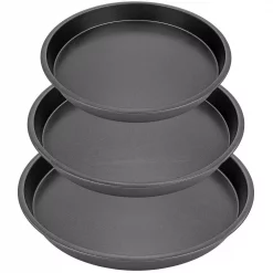 Discount 𧨠Southern Homewares 8 In., 9 In., 10 In. 3-Piece Round Baking Pan β€οΈ