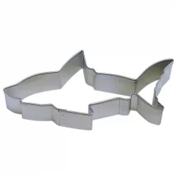 Best deal 🌟 CybrTrayd 12-Piece 4.5 In. Shark Tinplated Steel Cookie Cutter & Cookie Recipe 🧨