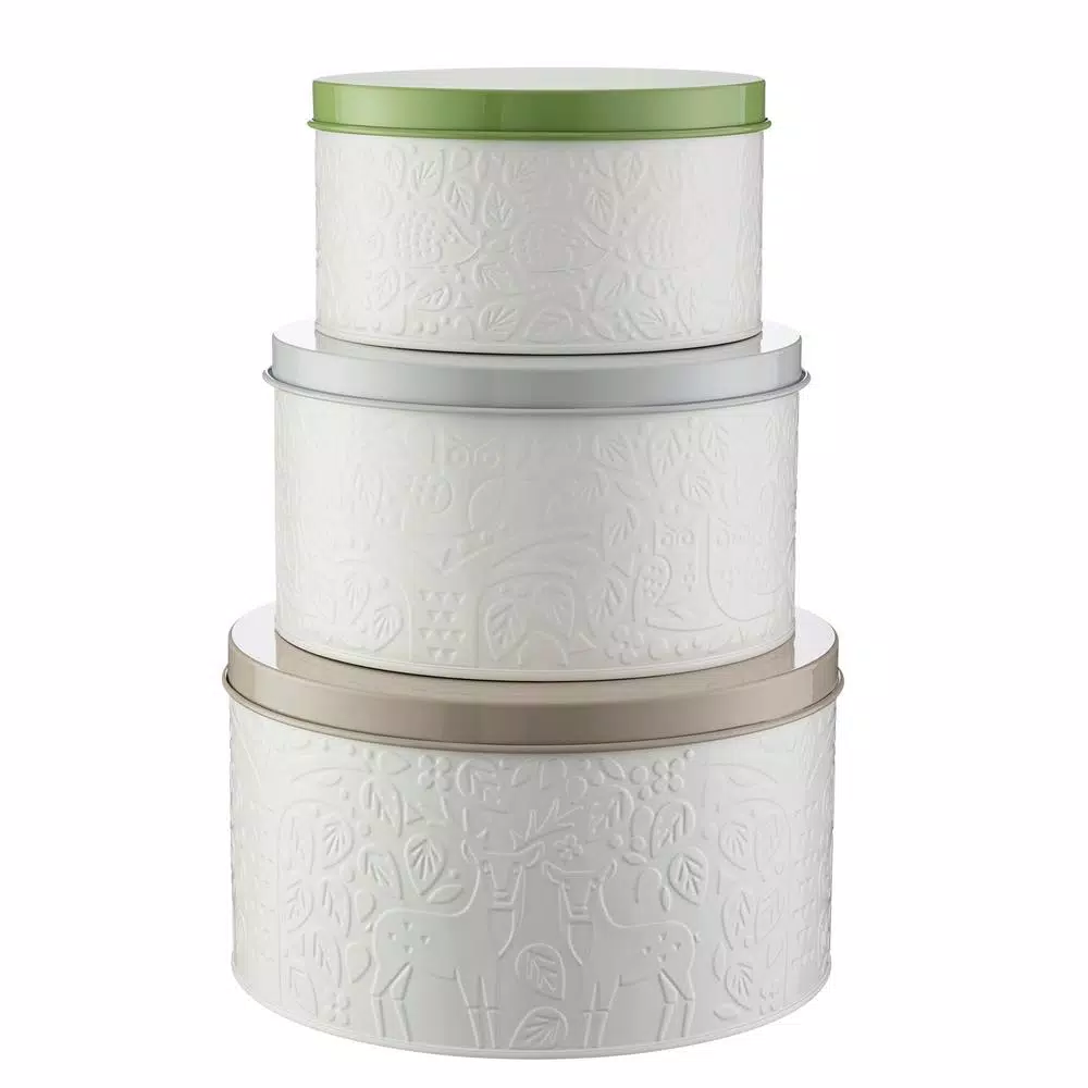 Budget β Mason Cash In The Forest π§₯ Coated-Steel Cake Tins (Set Of 3) π€©