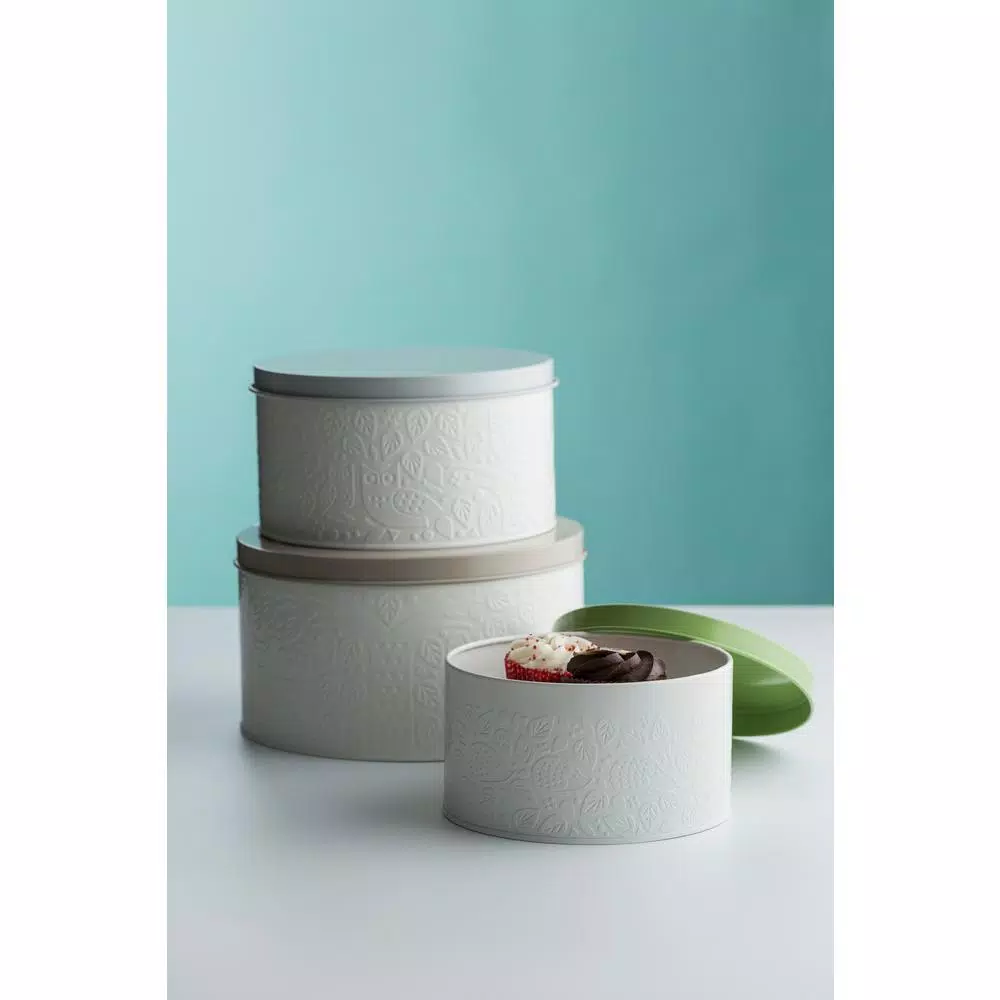 Budget β Mason Cash In The Forest π§₯ Coated-Steel Cake Tins (Set Of 3) π€© - Image 3