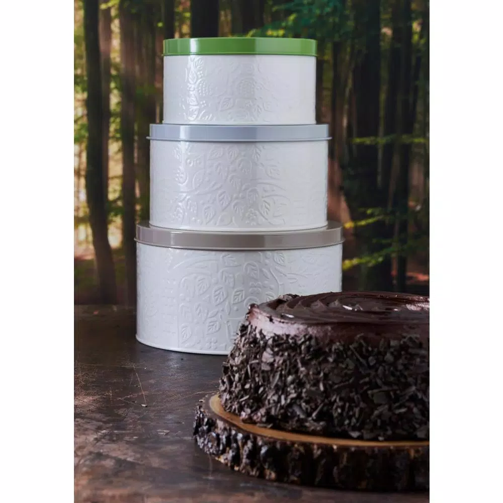 Budget β Mason Cash In The Forest π§₯ Coated-Steel Cake Tins (Set Of 3) π€© - Image 4