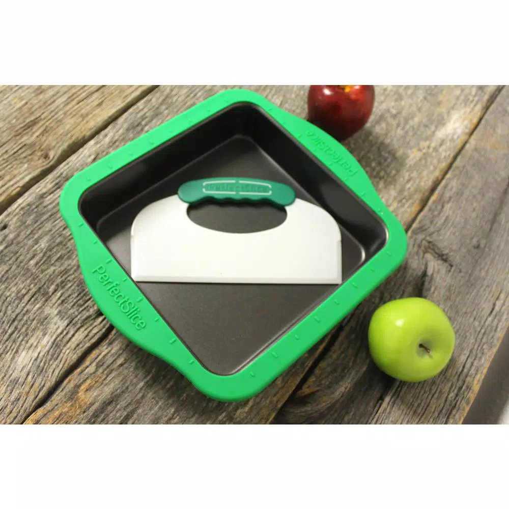 Hot Sale β BergHOFF PerfectSlice 4-Piece Bakeware Set With Silicone Sleeve π - Image 5