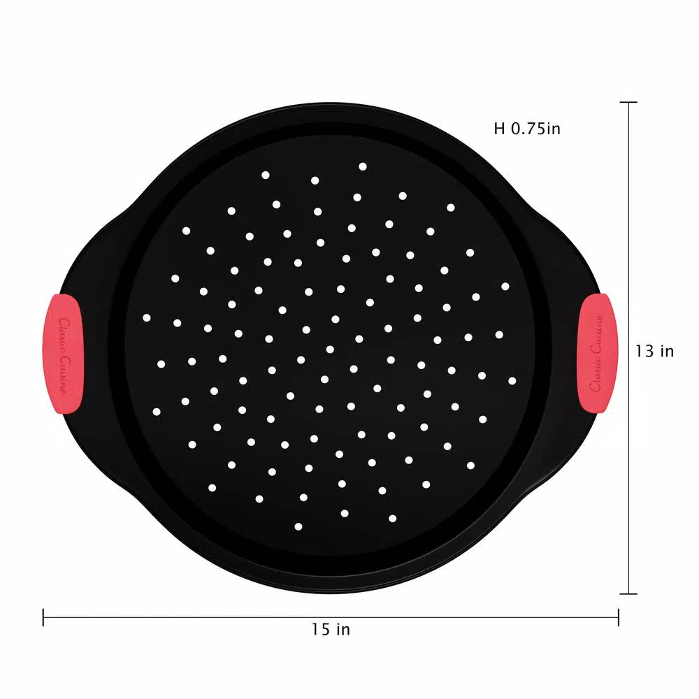 Deals βοΈ Classic Cuisine 13 In. 2-Piece Pizza Pan And Cutter Set π - Image 3