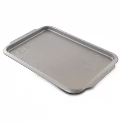 Best reviews of ⌛ Gibson Home Country Kitchen Silver Embossed Carbon Steel 15 In. Cookie Sheet 👍