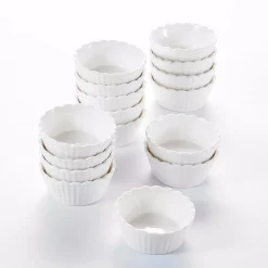 Top 10 🎁 MALACASA 2.75 In. White Porcelain Ramekins Souffle Dishes Serving Bowls (Set Of 16) 😍