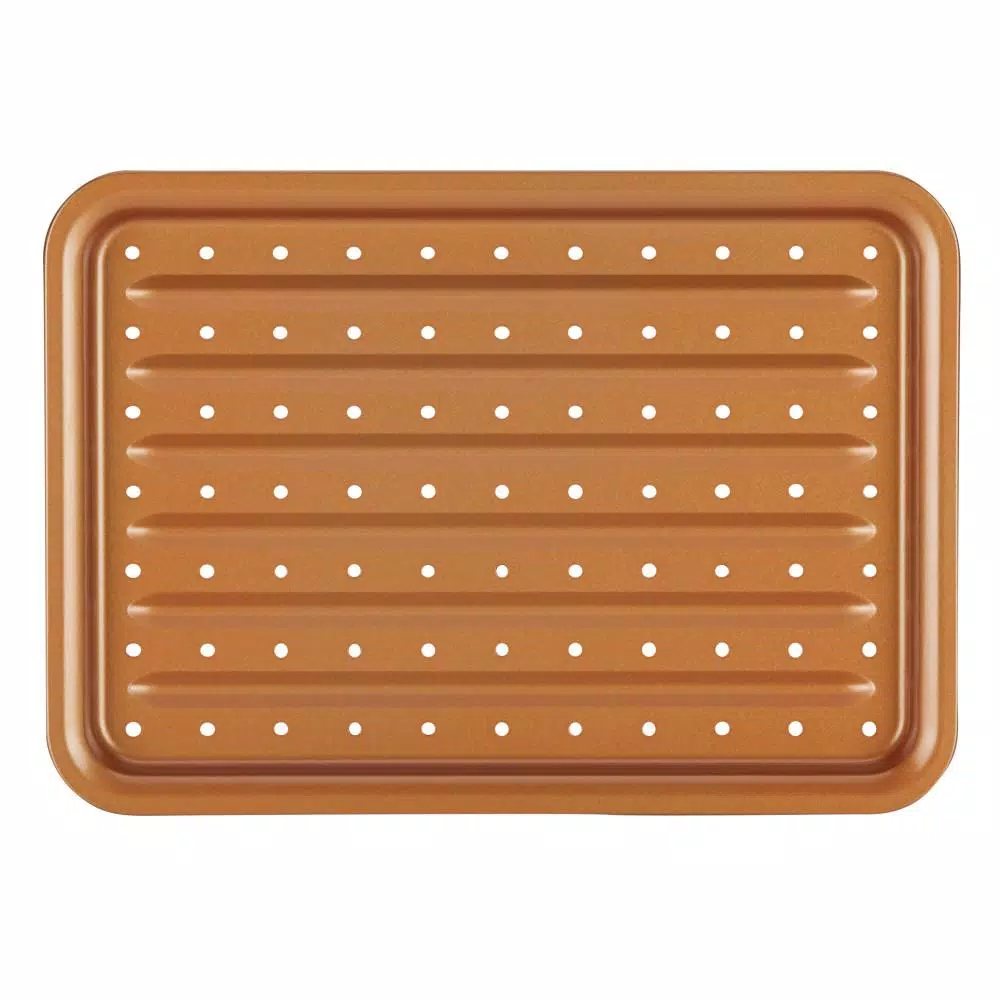 Flash Sale π Ayesha Curry Ayesha Bakeware Toaster Oven Baking Set, Copper, 4-Piece 𧨠- Image 2