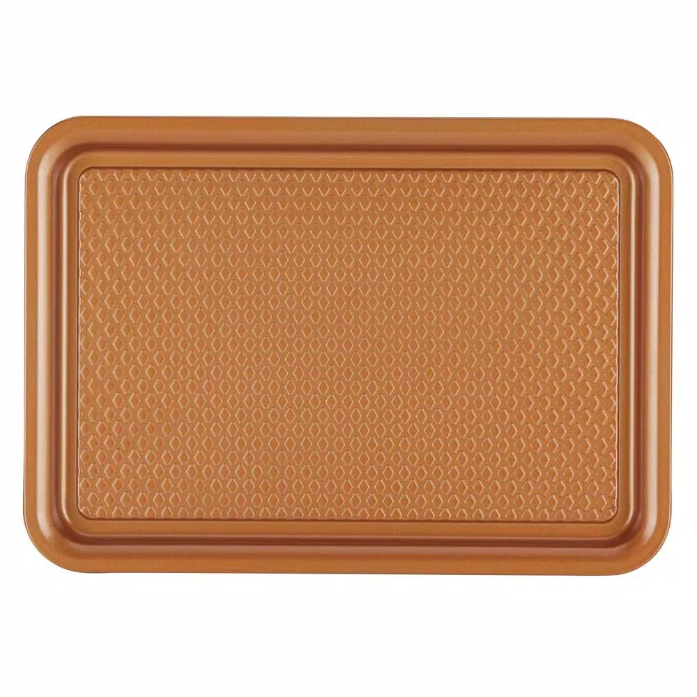 Flash Sale π Ayesha Curry Ayesha Bakeware Toaster Oven Baking Set, Copper, 4-Piece 𧨠- Image 5