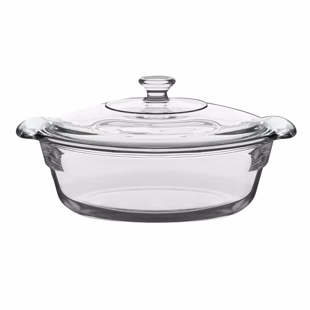 Deals 🎁 Libbey Baker’s Premium 2 Qt. Glass Casserole With Cover ❤️