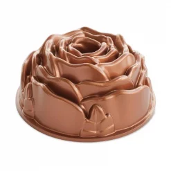 Buy 🧨 Nordic Ware Aluminum Rose Fluted Cake Pan 🥰