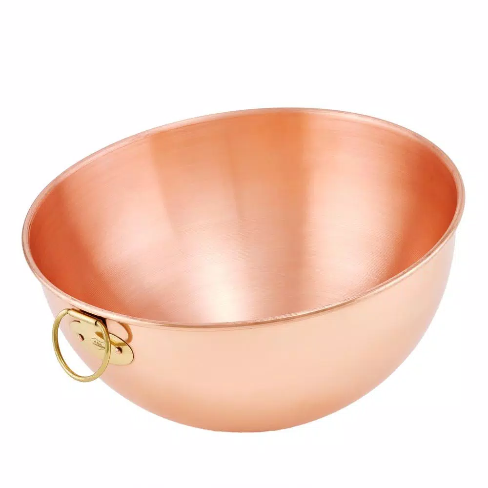 Best Sale 𧨠Old Dutch 4.5 Qt. Solid Copper Beating Bowl π