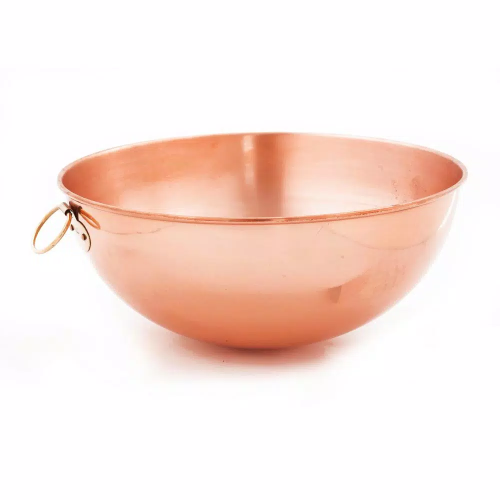 Best Sale 𧨠Old Dutch 4.5 Qt. Solid Copper Beating Bowl π - Image 2
