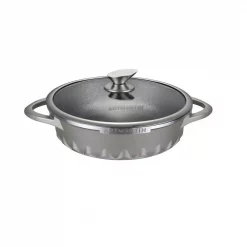 Cheap 🎁 AMERCOOK 11 In. Artmartin Sauce Pan And Glass Lid Non-Stick Ceramic 🧥 Coated Pot, Induction Bottom 😍