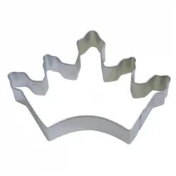 Hot Sale ✨ CybrTrayd 12-Piece Crown Coronation 3.5 In. Tinplate Steel Cookie Cutter & Recipe 🛒