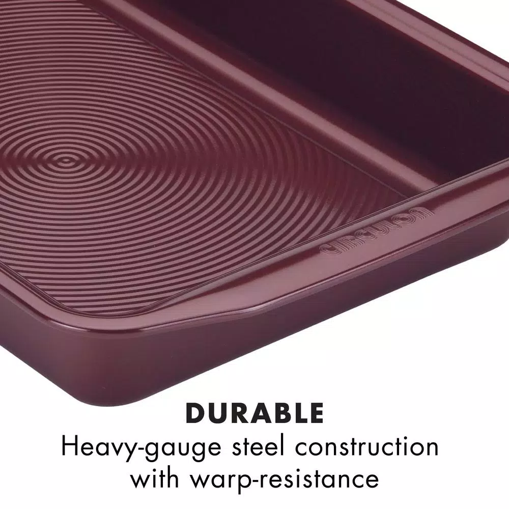 Wholesale π Circulon Bakeware Nonstick Cookie Pan, 10-Inch X 15-Inch, Merlot π - Image 5