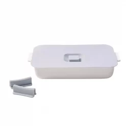 Promo 🤩 Villeroy &amp; Boch Villeroy & Boch Clever Cooking 4-Piece 11.75 In. Rectangular Casserole Set With Silicone Lid And Handles ✨