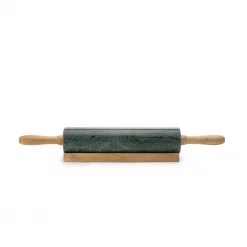 Cheap 🔔 Fox Run Green MRBL Rolling Pin/Base 👍