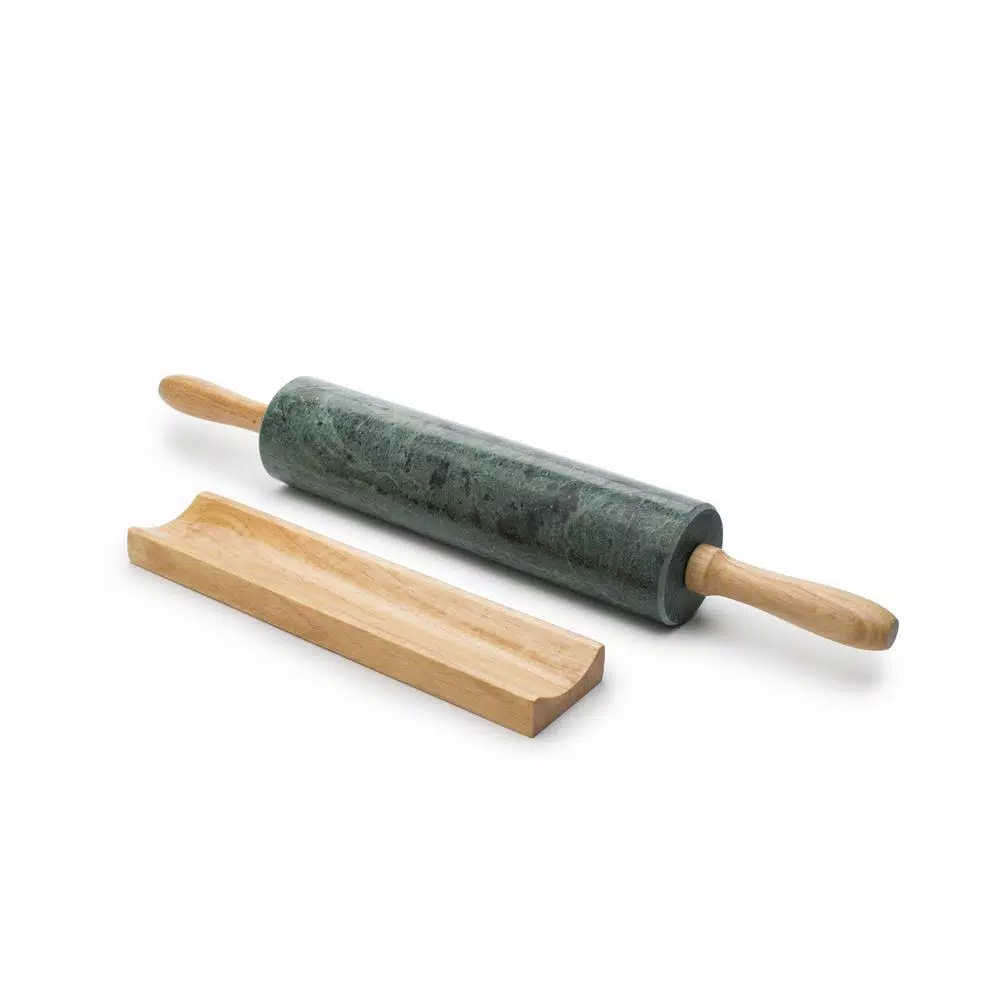 Cheap π Fox Run Green MRBL Rolling Pin/Base π - Image 3