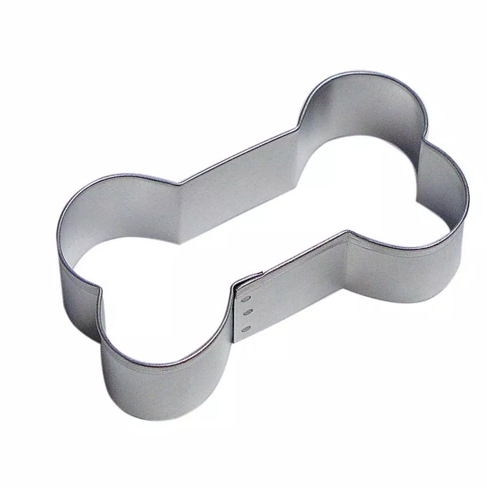 Brand new π CybrTrayd 12-Piece π Dog Bone 3.5 In. Tinplated Steel Cookie Cutter & Recipe π€©
