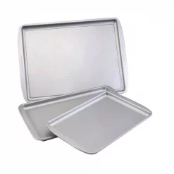 Cheapest βοΈ Farberware 3-Piece Cookie Pan Set π