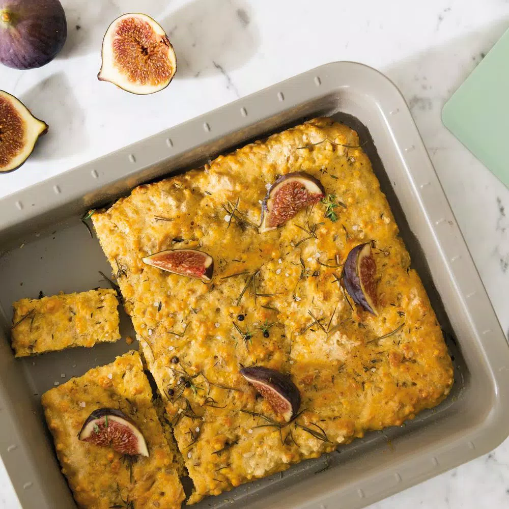 Outlet β€οΈ BergHOFF Leo Carbon Steel Rectangular Baking Pan With Slicing Tool π₯ - Image 3